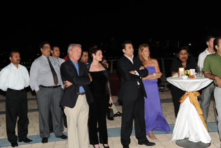 Evening event at Dubai Golf