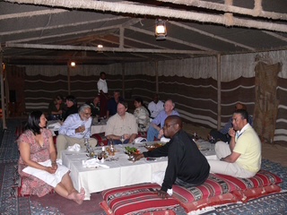 IDI Board dinner at Al Maha Desert Resort