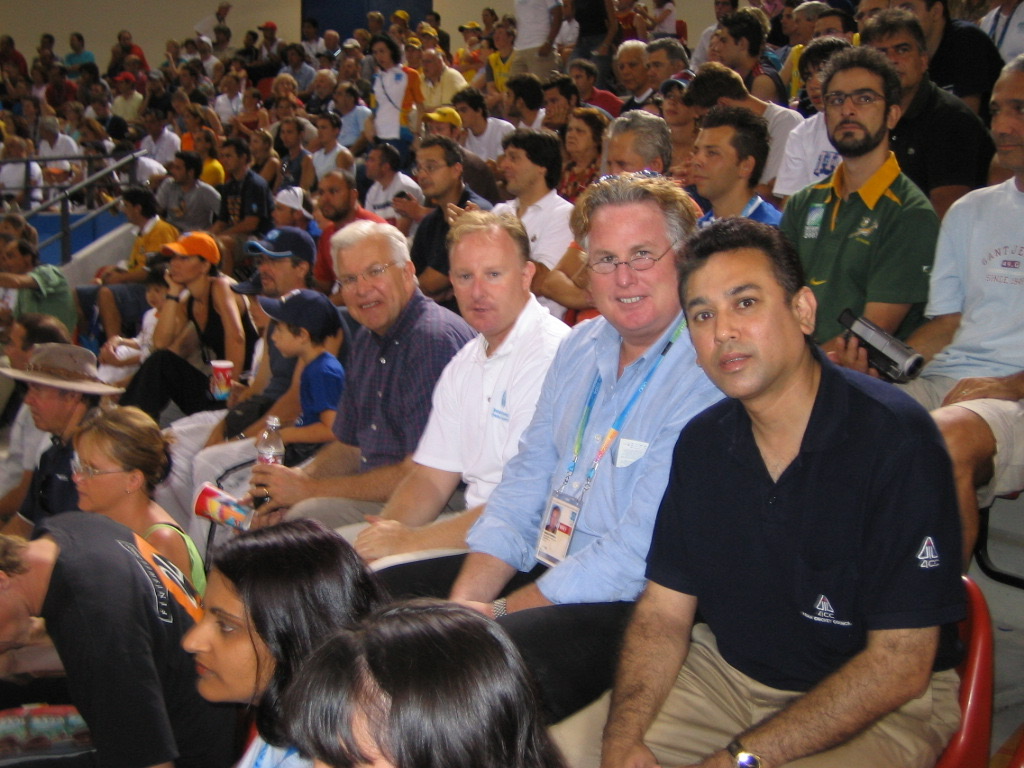 ICC colleagues at Athens Olympics 2004