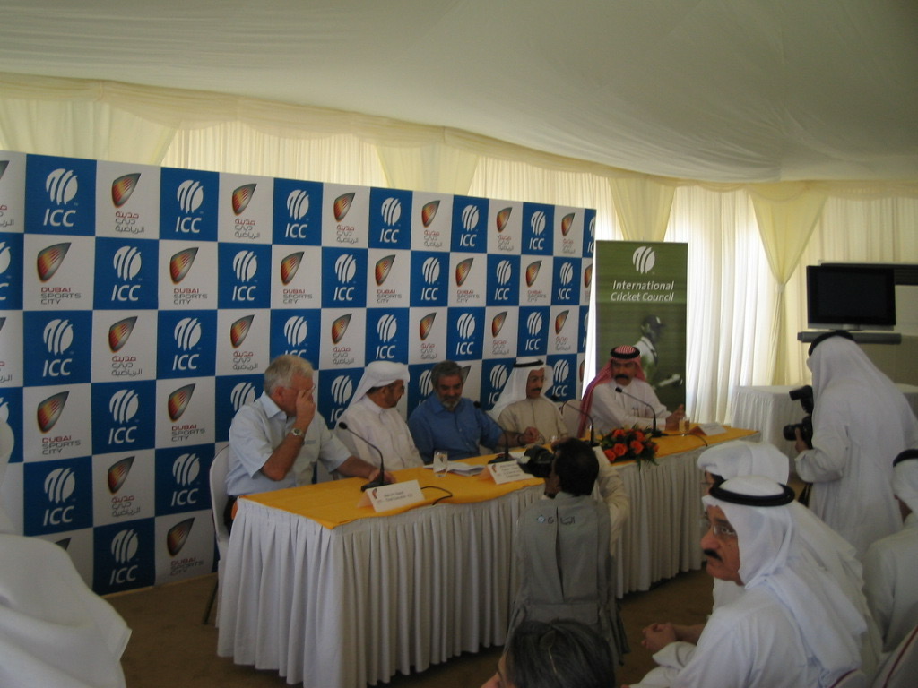 Dubai Sports City press conference