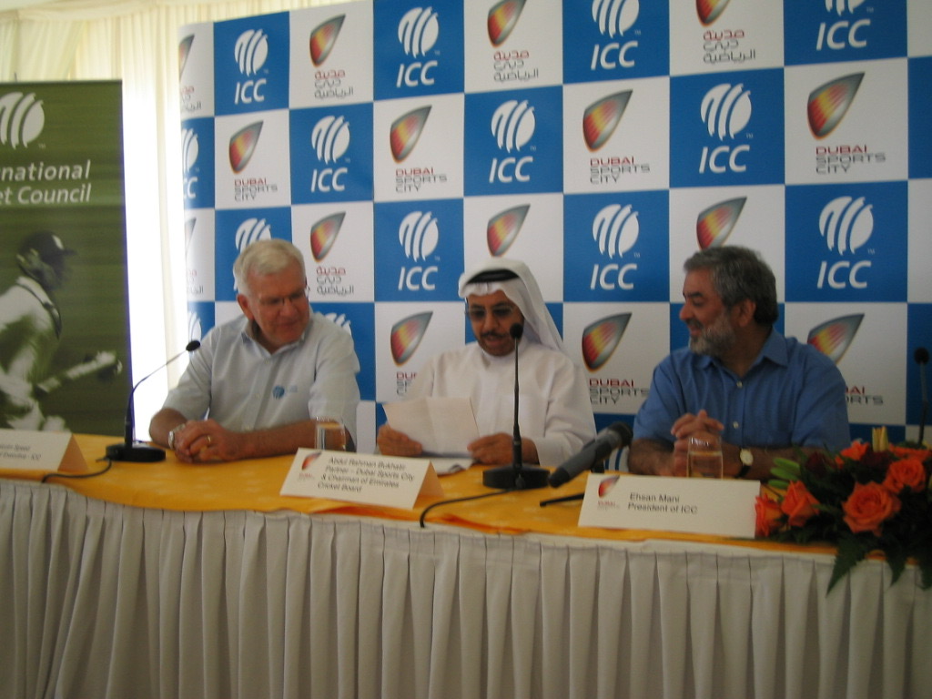 ICC press conference panel