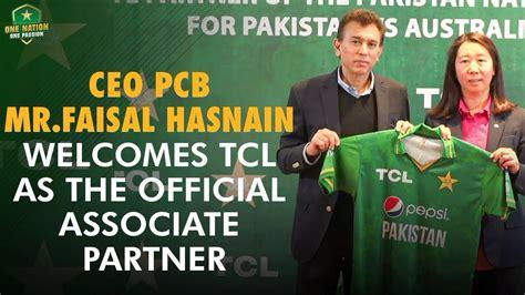 Faisal Hasnain welcoming TCL as official associate partner