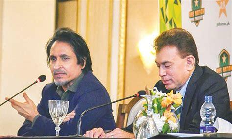 Faisal Hasnain with Ramiz Raja