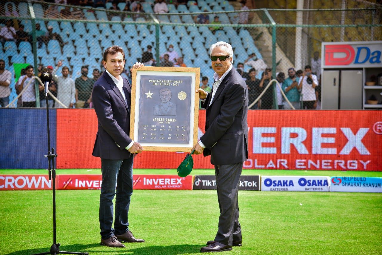 Zaheer Abbas Hall of Fame induction