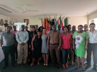 Zimbabwe Cricket staff group photo