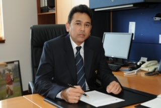 Faisal Hasnain at Dubai Golf office